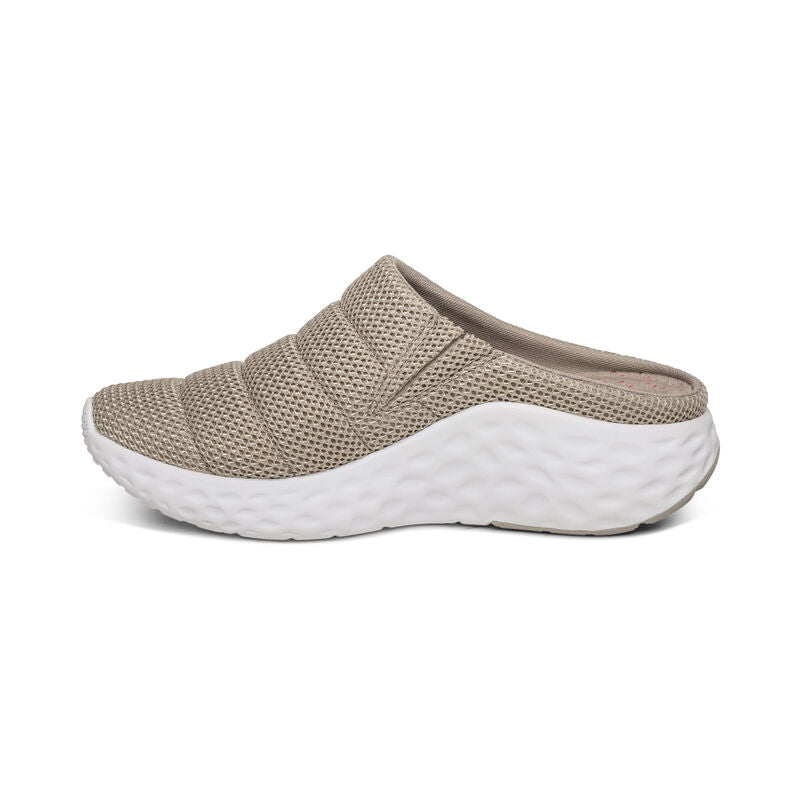 Harley Slip On Mule in Taupe