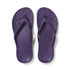 Archies Arch Support Flip Flops in Acai Purple