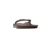 Archies Arch Support Flip Flops in Chocolate Brown