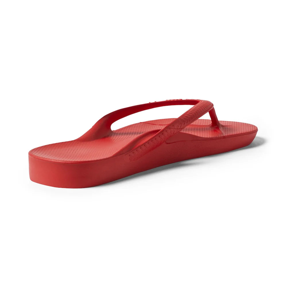 Archies Arch Support Flip Flops in Chili