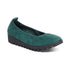 Brianna Slip-on Ballet Flat in Dark Teal CLOSEOUTS