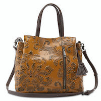 Eyecatcher Super Handbag in Mustard Multi