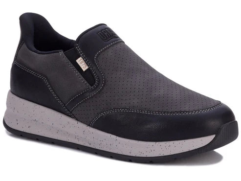 Men's Caleb Slip In Sneaker in Black EXTRA WIDE