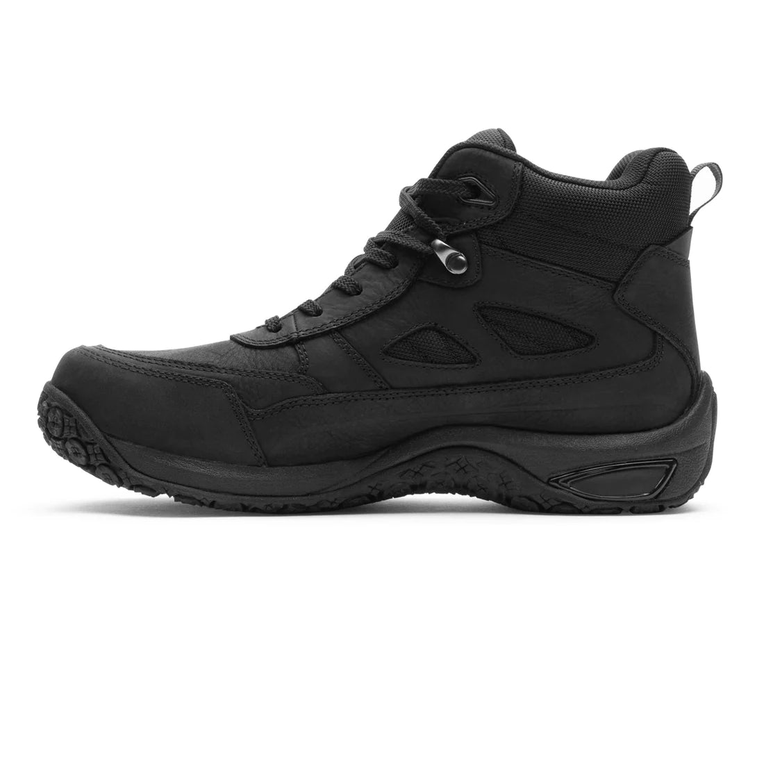 Cloud Plus Mid II Waterproof Boot D Width in Black