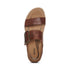 Vania Platform Espadrille Sandal in Walnut