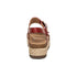 Vania Platform Espadrille Sandal in Red