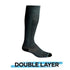 Double Layer Coolmesh II Over The Calf in Black and Grey