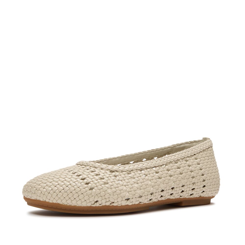 Delicato Woven Ballerias in Hazy Taupe Spencer ask Alyssa for the cost and price