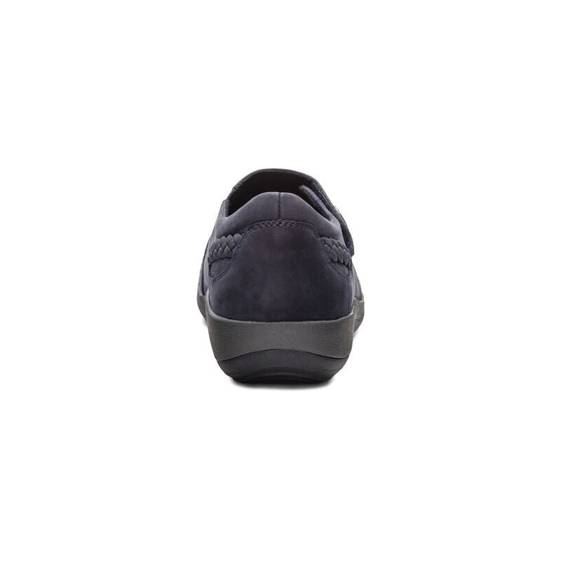 Karina Monk Loafer Wide Width in Navy