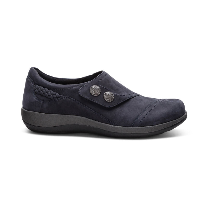 Karina Monk Loafer Wide Width in Navy