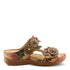 Feelsgreat Chic Wedge Sandal in Beige Multi