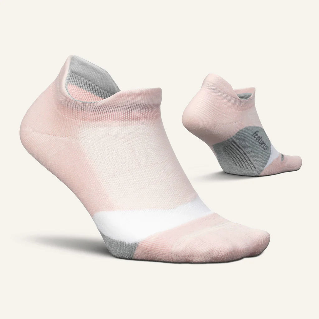 Elite Light Cushion Cushion No Show Tab Sock in Propulsion Pink