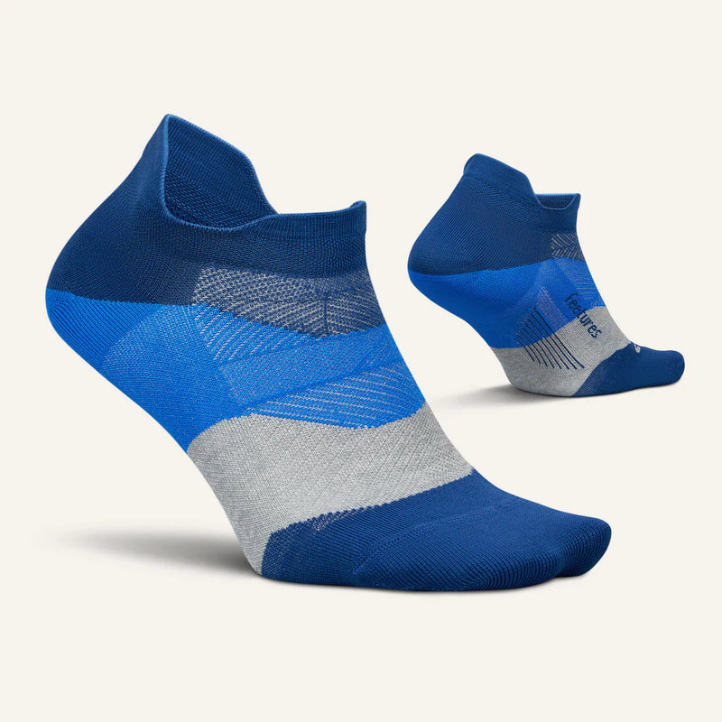 Elite Ultra Light Cushion No Show Tab Sock in Navy Mist
