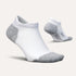 Elite Max Cushion No Show Tab Sock in White