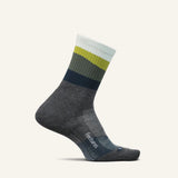 Elite Max Cushion Trail Mini Crew Sock in Ascent Grey