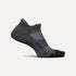 Elite Light Cushion No Show Tab Sock in Gray