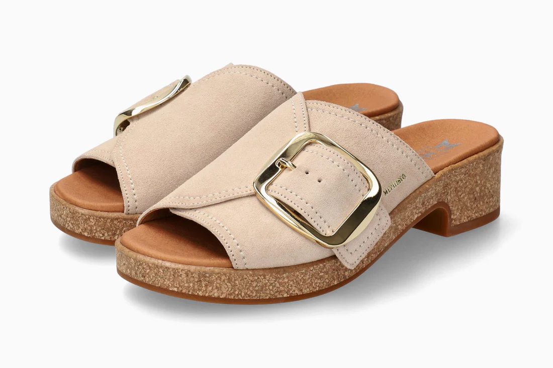 Foline Hand Made Sandals in Light Sand