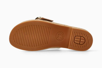 Foline Hand Made Sandals in Light Sand
