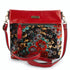 HB Sequoia-Flora Handbag in Red Multi Leather