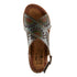 CrossRoads strappy Sandal in Grey Multi