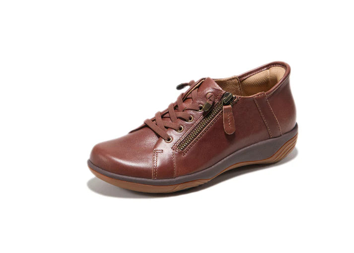 Alma Step-In Oxford Dark Brown