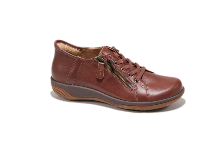 Alma Step-In Oxford Dark Brown