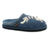 Boiled Wool Slipper "Choupette" in KATZE Blue