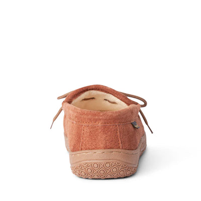 Men's Loafer WIDE Terry Cloth Moccasin in Chestnut II
