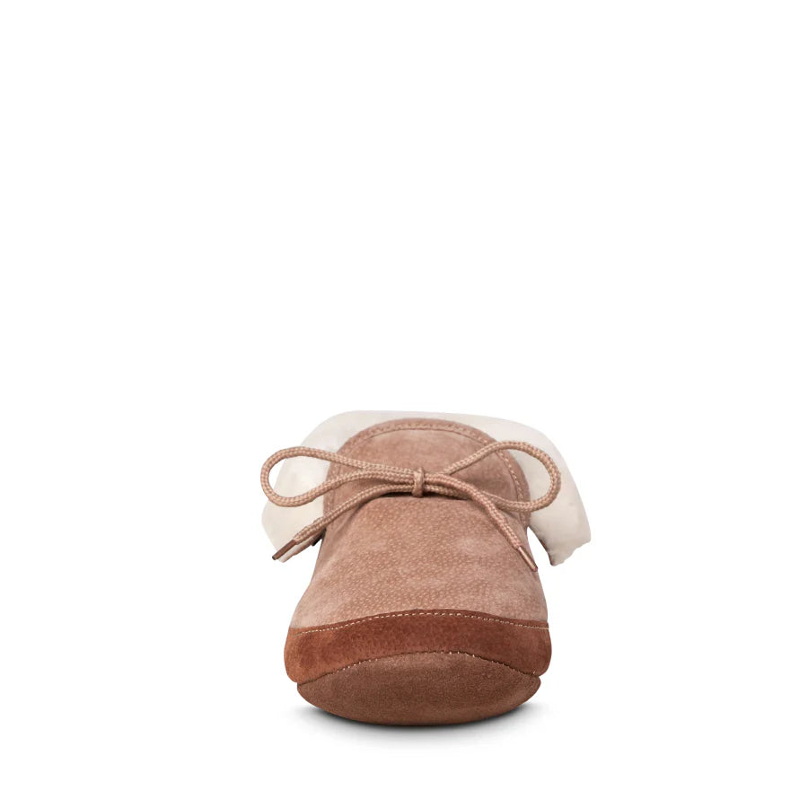 Women's Soft Sole Bootee in Chestnut
