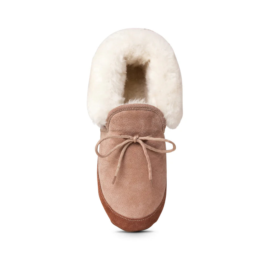Women's Soft Sole Bootee in Chestnut