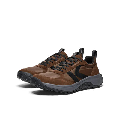 Men's KS86 Retro Sneaker in Dark Earth/Black
