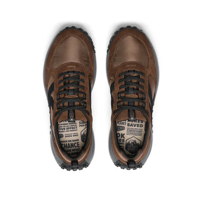 Men's KS86 Retro Sneaker in Dark Earth/Black