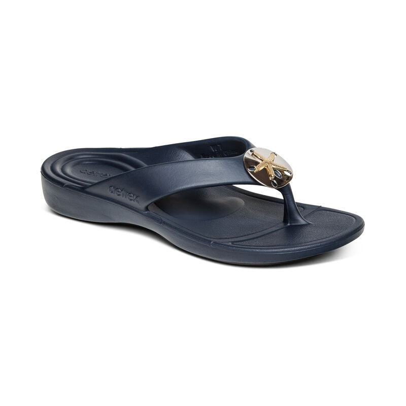 Maui Starfish EVA Sandal in Navy