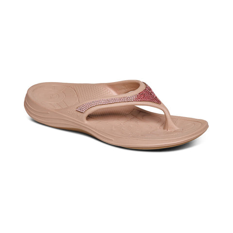 Fiji Sparkle Sandal in Pink