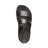 Milos 2 Strap Orthotic Slide in Black