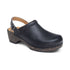 Beckie Cork Clog with Convertible Sling Back in Black CLOSEOUTS