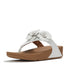 Lulu Toe Post Flower in Urban White