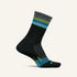 Elite Max Cushion Mini Crew Merino 10 Sock in Luminous Black
