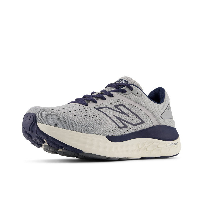 Men's 1540 Aluminum Grey with NB Navy V4