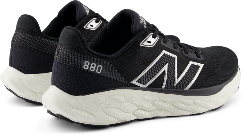 Men's 880 Black with Sea Salt and Silver Metallic V14