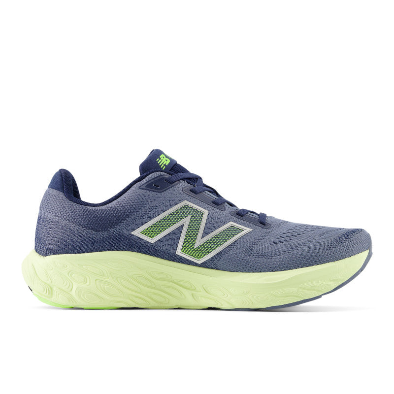 Men's 880 Arctic Grey with Limelight and NB Navy V14