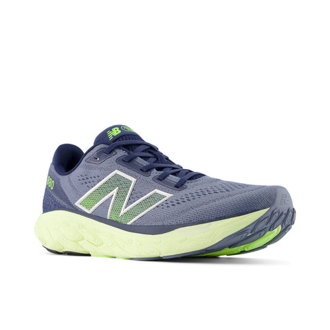 Men's 880 Arctic Grey with Limelight and NB Navy V14