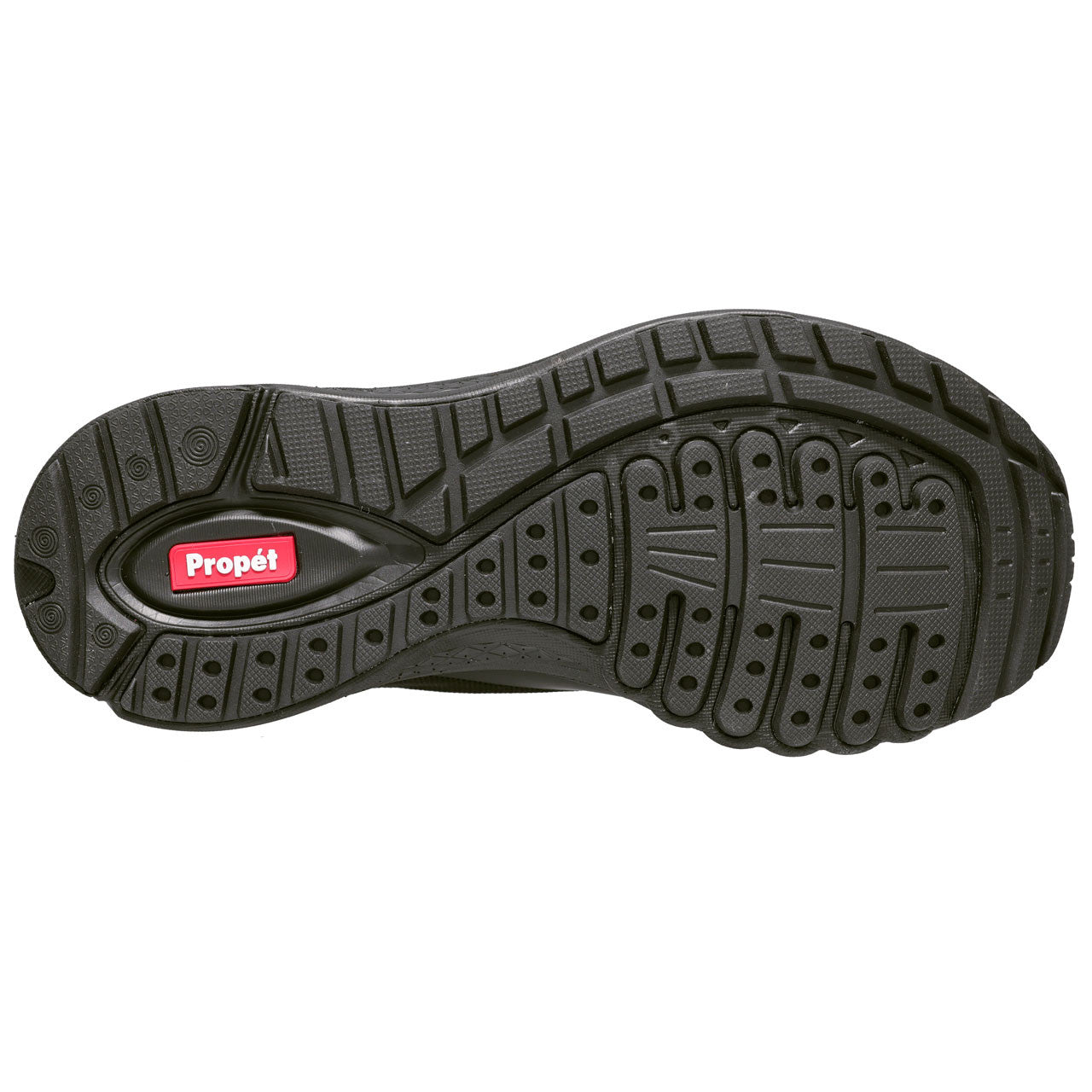 Men's Propét One Velocity Slip On Step In Sneaker in Black