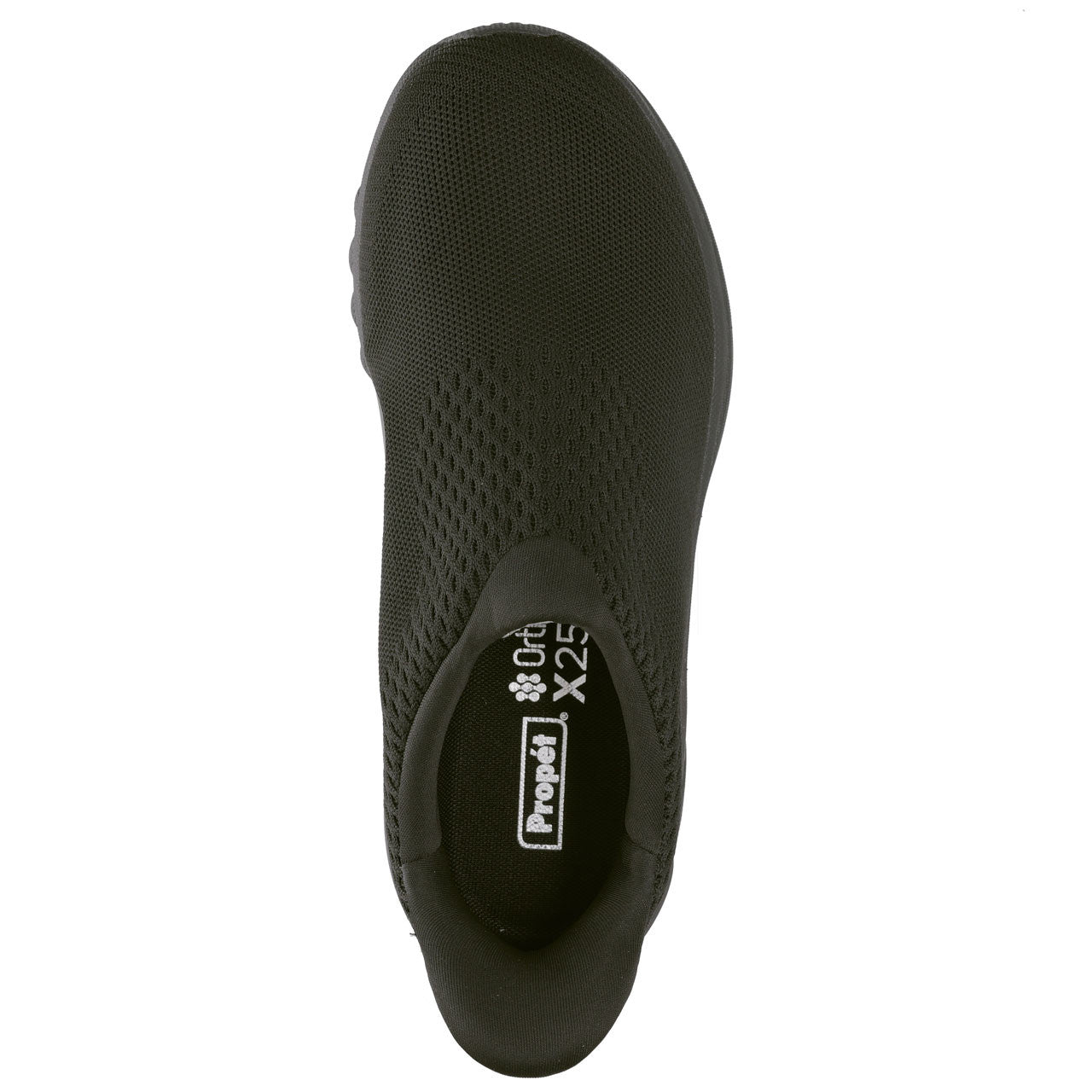 Men's Propét One Velocity Slip On Step In Sneaker in Black