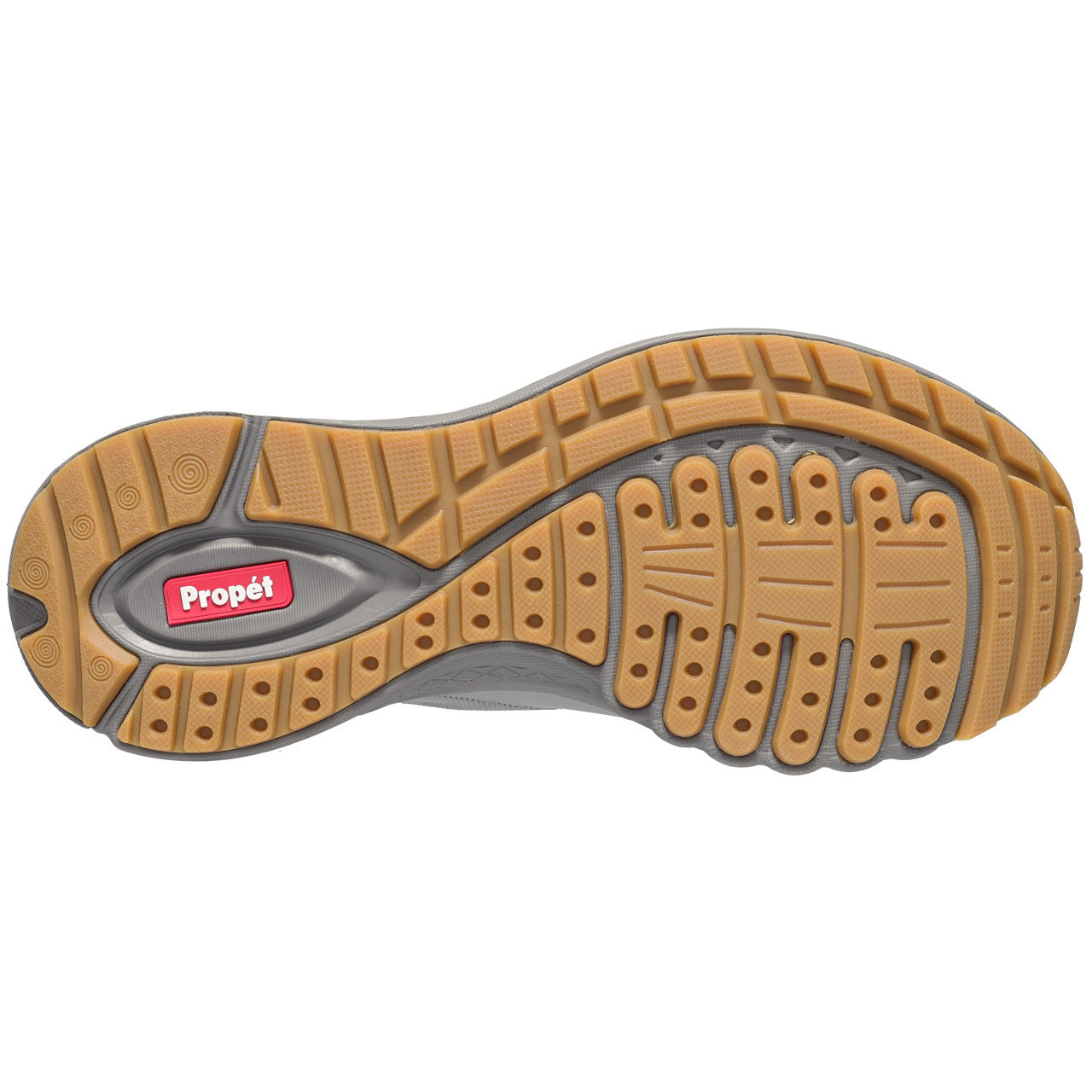 Men's Propét One Velocity Slip On Step In Sneaker in Grey