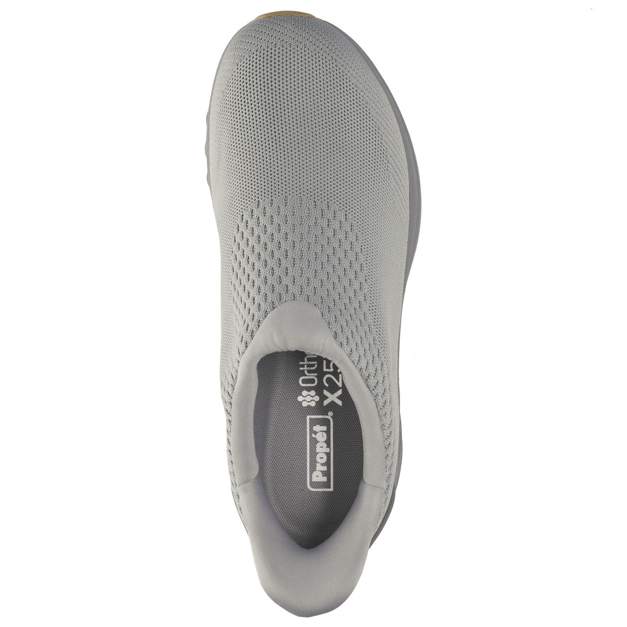 Men's Propét One Velocity Slip On Step In Sneaker in Grey
