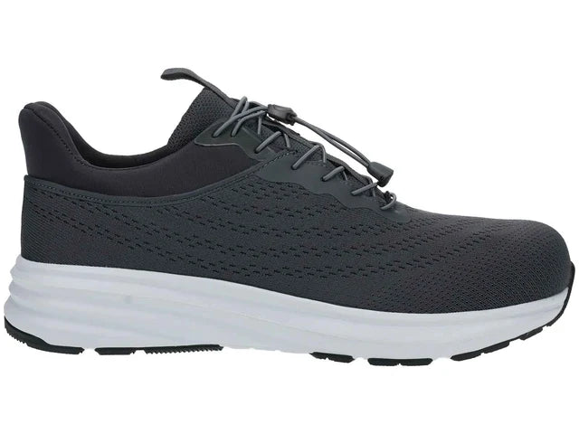 Men's Marathon Hands-Free Step-In With Slip-Resistant Sole In Black With White