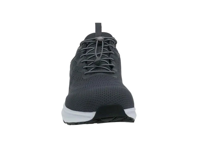 Men's Marathon Hands-Free Step-In With Slip-Resistant Sole In Black With White