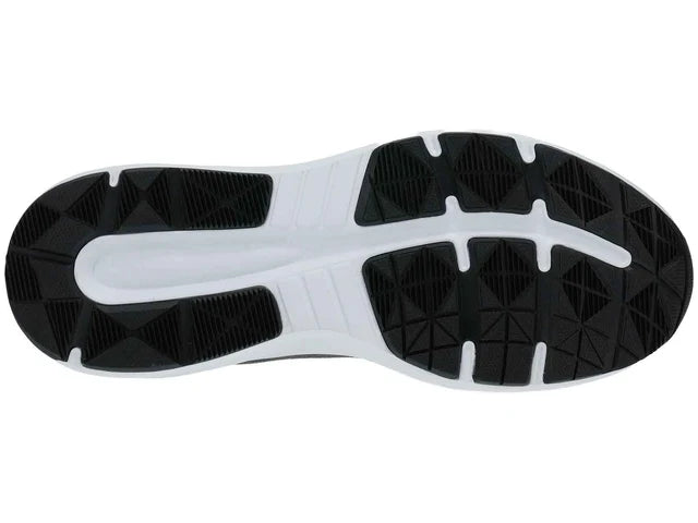 Men's Marathon Hands-Free Step-In With Slip-Resistant Sole In Black With White