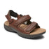 St Johnsbury Brown Walking Sandal D Width in Brown